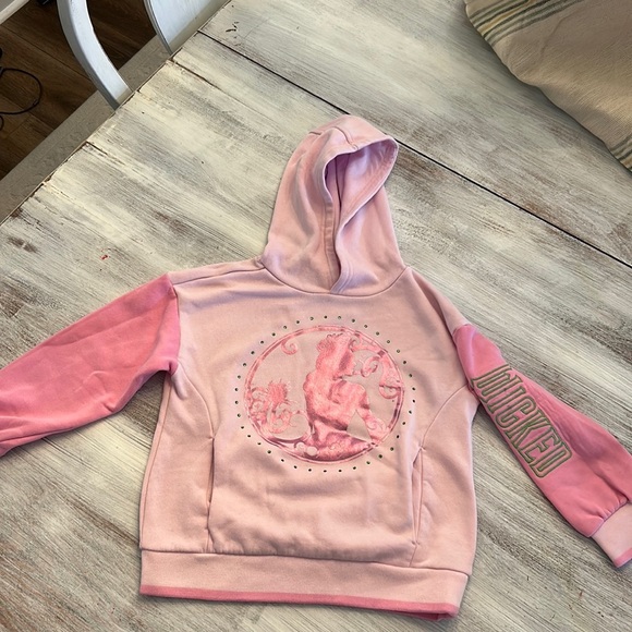 Girls Wicked Hooded Sweatshirt and Pants Set Size S 6/7 - Picture 2 of 4